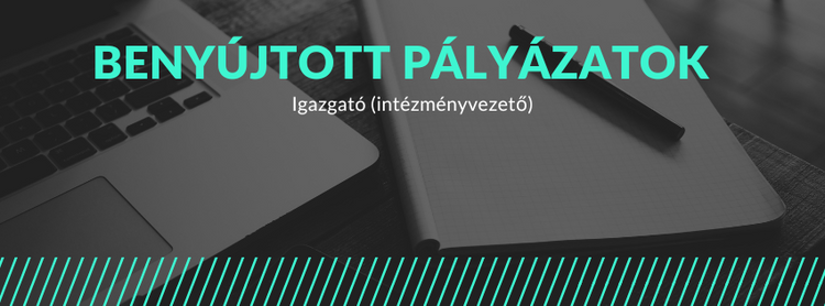 Lezárult az igazgatói pályázatok beadási időszaka