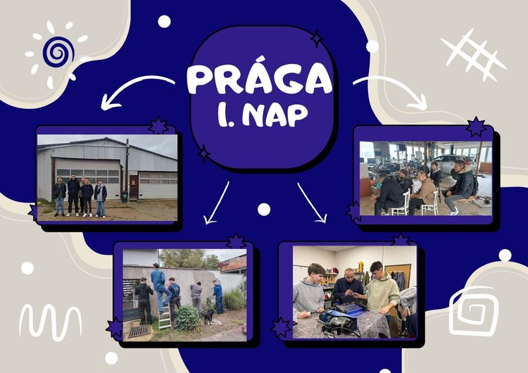 Erasmus+ Prága 1.nap