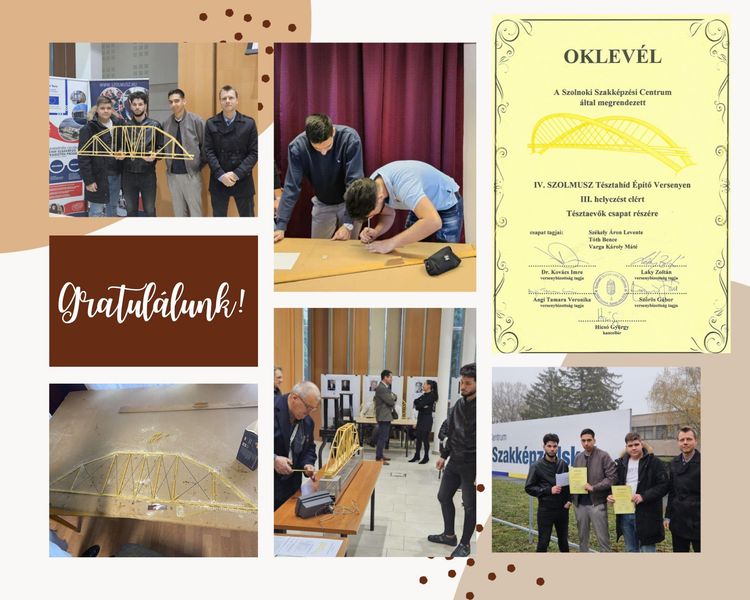 Tésztahíd Építő Verseny